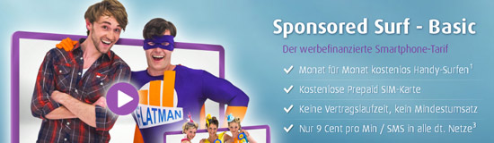 Netzclub Simkarte für 0€ - komplett kostenloser Handytarif durch Werbe-SMS (Update)