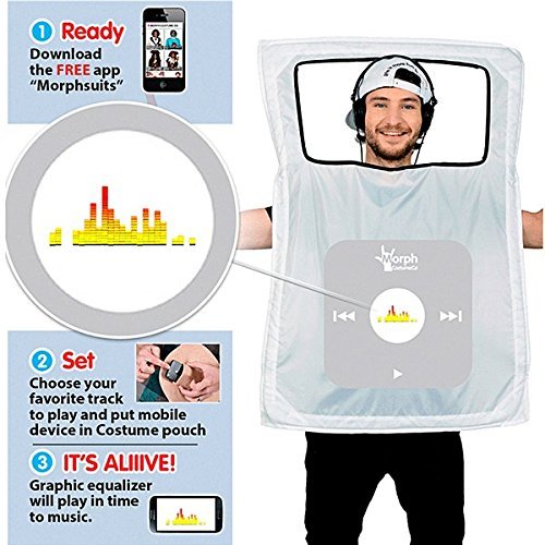 Mp3 Player Kostüm für nur 6,47 EUR [Plus Produkt]