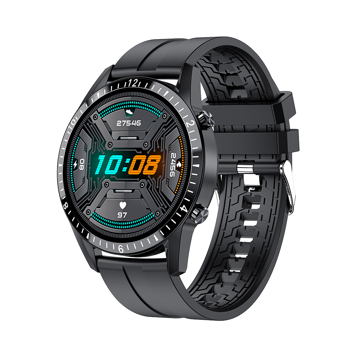 Smart Watch 2020 Ver. Uhren für Männer Frauen Fitness Tracker Blutdruckmessgerät Blutsauerstoffmessgerät Herzfrequenzmesser IP67 Wasserdicht