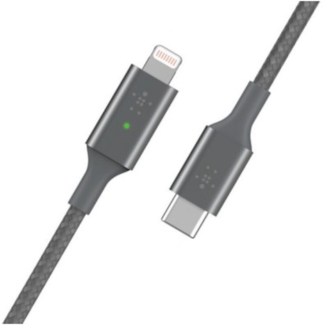 Belkin USB-C zu Lightning Ladekabel für 7€ - 1,20m Länge, mit LED-Anzeige für Ladestand