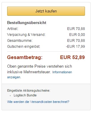 Logitech Proteus Core G502 Gaming Maus für 59€ *UPDATE4*