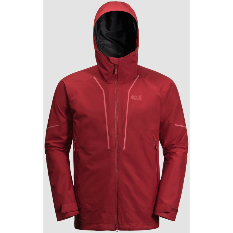 24% Rabatt auf Jack Wolfskin Skei Trail Jkt M (1111002) red maroon