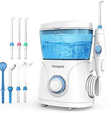 Schwarzer Freitag Deal : Munddusche Oral irrigator Homgeek Elektrische Munddusche Professionelle Zahnreinigung mit 10 Stufenlose