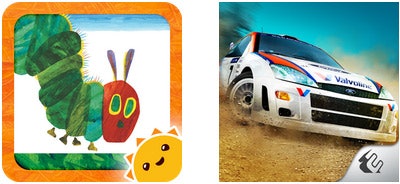 Android Apps für 0,10€ - Colin McRae Rally und Die kleine Raupe Nimmersatt