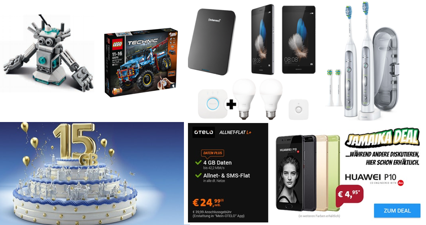 Highlight-Angebote: Die besten Schnäppchen am 04.10.2017