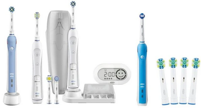 Zahnbürsten und Aufsteckbürsten von Oral-B reduziert