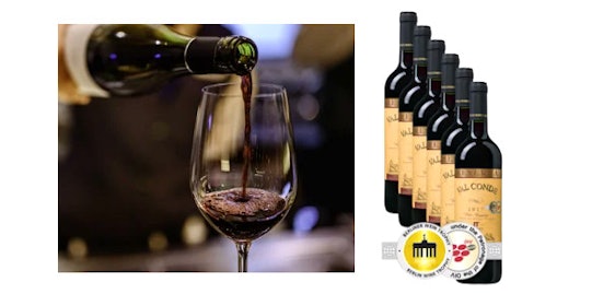 6 Flaschen goldprämierter Reserva Rotwein für 28€ - Val Conde Utiel-Requeña DO (2017) | 4,59€ pro Stück!