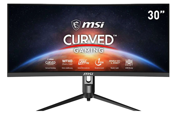 MSI Optix MAG301CR2 für 289€ - 29,5" Ultrawide Gaming Monitor, 200 Hz, 1 ms