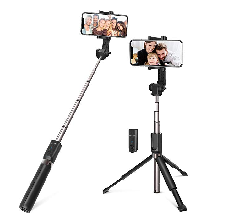 [30% OFF] BlitzWolf 90cm Bluetooth Selfie Stick