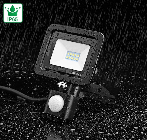 10W LED Strahler mit Bewegungsmelder für Außen