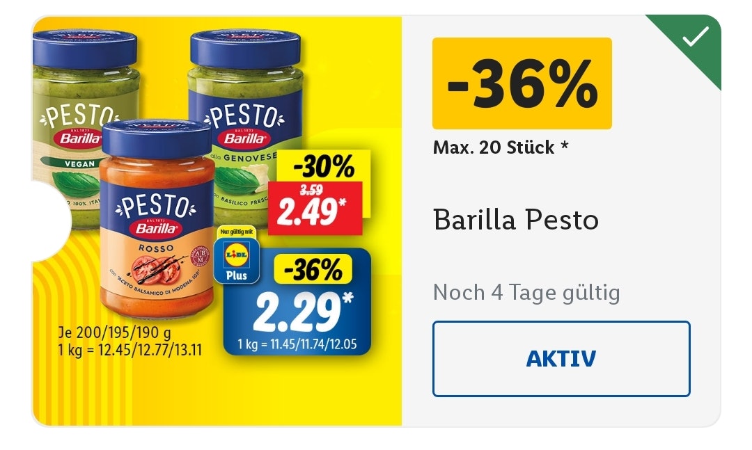 BARILLA-LIDL-PLUS-APP-COUPON