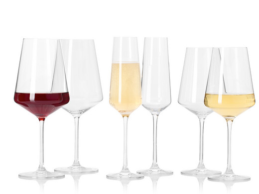 Leonardo Puccini für 24€ – 18-teiliges Gläserset mit je 6x für Rotwein, Weißwein und Sekt
