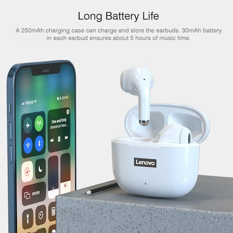 Lenovo LP40 Wireless Bluetooth 5.1 Kopfhörer A0H9