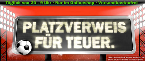 Platzverweis für Teuer Aktion bei Media Markt bis morgen früh um 9 Uhr (Update 1)