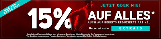 Letzter Tag! 15% Rabatt im großen Summer Sale bei Jogging Point – z.B.: Nike Dry Herren-Sweatjacke für 30€
