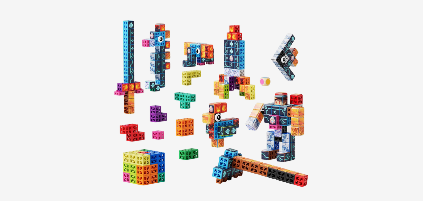 Kreativer Bauspaß für kleine Denker! 🧩 Soma Steckwürfel Set (142 Teile) für 13€ 🤖