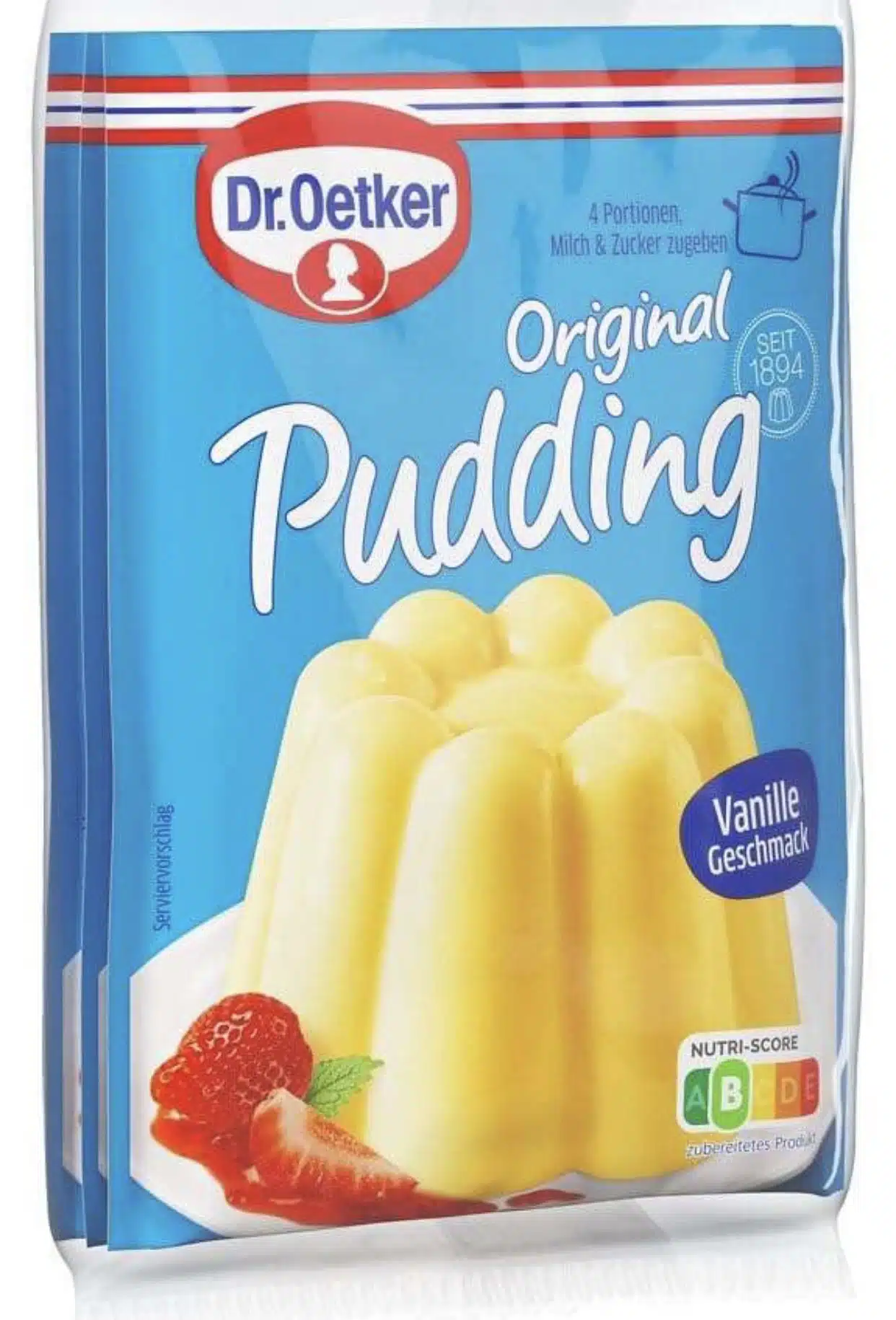 Dr. Oetker Original Pudding Vanille -Geschmack 22 Stück  für nur  2,97€(statt 21,87€)