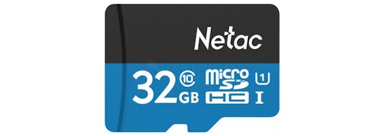 Netac P500 32GB für 3,21€ - Class 10 Speicherkarte mit bis zu 80MB/s