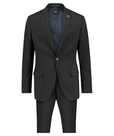 s.Oliver Herren Anzug Regular Fit Schwarz für 99,90 EUR