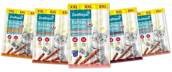 Rewe Produkttest: ZooRoyal Grillies für Katzen
