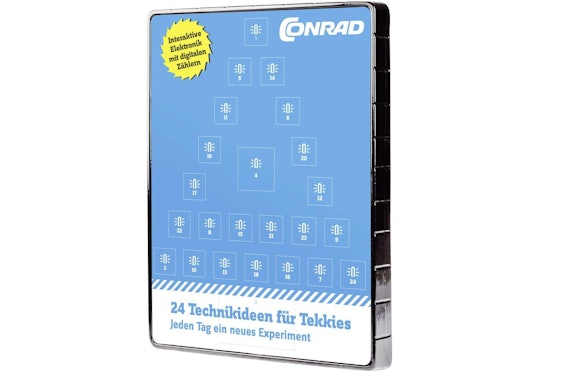 Conrad Elektronik-Adventskalender 2016 für 9,99€ – 24 Technikideen für Tekkies