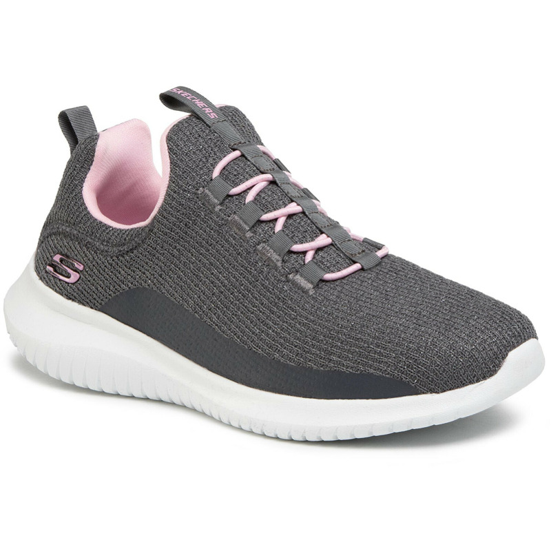Skechers Ultra Flex (81554L) charcoal/pink mit 48% Rabatt