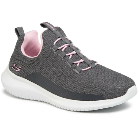 Skechers Ultra Flex (81554L) charcoal/pink mit 48% Rabatt