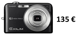 Casio 10MP Digitalkamera EX-Z1080 für 135 €