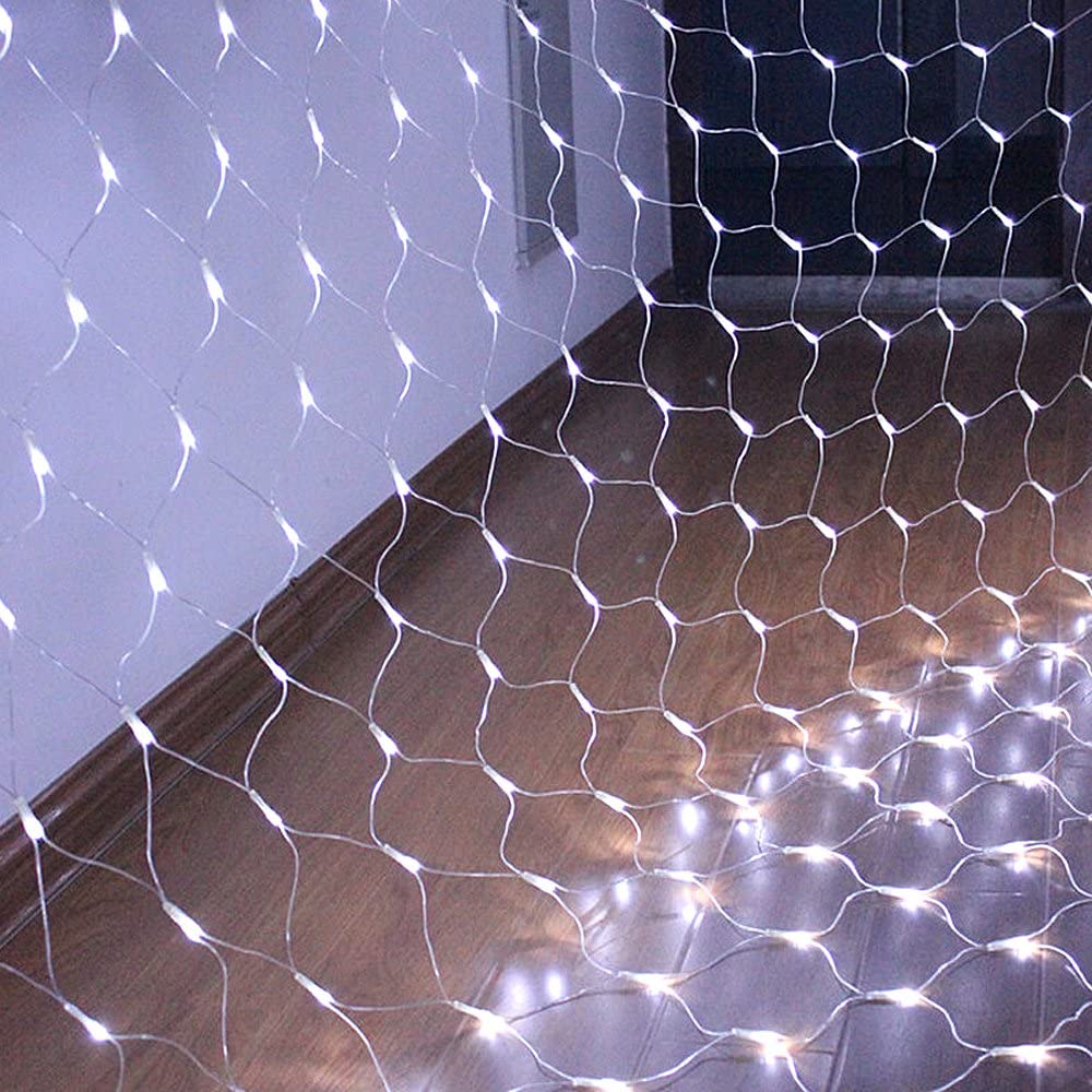 VINGO 4.5 * 1.6M 300 LEDs Lichternetz Lichterkette mit  Steuerbox