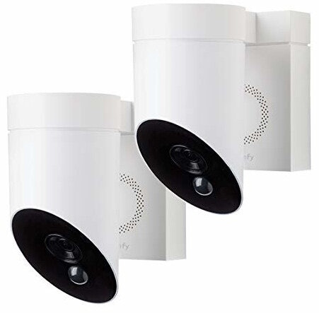 Somfy Außenkamera mit integrierter Sirene (1870471) weiß: Spart 130,00€