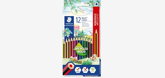 Staedtler Noris Colour für 3€ ✏️ - 12+1 Set, Soft-Oberfläche, PEFC-zertifiziert