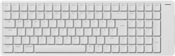 LOFREE Flow2 Low-Profile Mechanik-Tastatur(Deutsches Layout) - Aluminiumlegierung mit Surfer Lineare