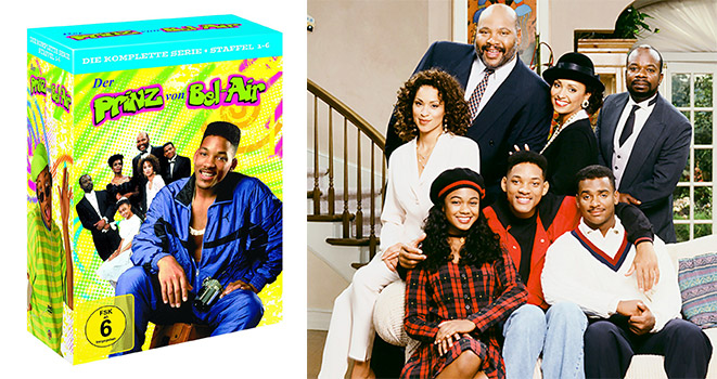Der Prinz von Bel Air [Limited Edition] für 30€ – komplette Serie von Staffel 1-6