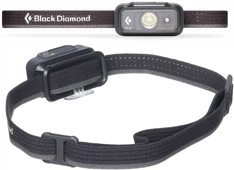 *Vorbei* Black Diamond Spot Lite 160 Graphite für 11€ – Wasserdichte Stirnlampe mit 2x AAA-Batterien