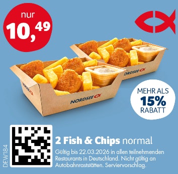 Nordsee-Gutscheine-Men-- Nordsee Gutscheine Fish and Chips