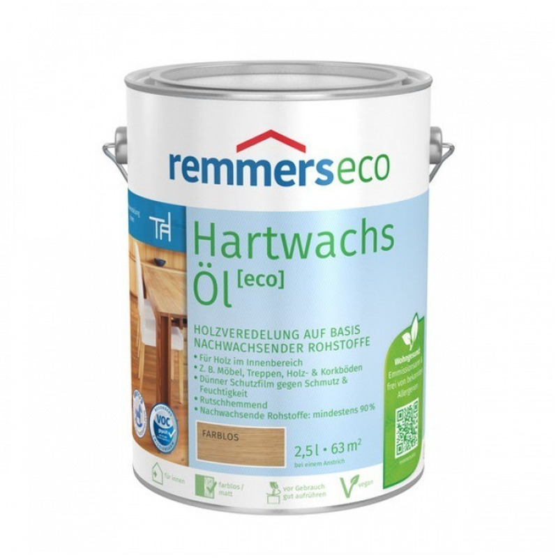 Aktion: Remmers eco Hartwachs-Öl nussbaum 2,5L 14% günstiger