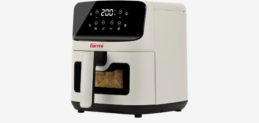 Knuspriger Genuss &amp; volle Übersicht! 🍟 Girmi FG27 Ecofrit Lite Heißluftfritteuse für 45€ 🥑