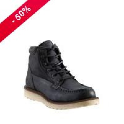 JACK &amp; JONES Shoes Logger Vintage schwarze Stiefel Gr. 41 - 46 für 55€ statt 110€ (50% Rabatt)