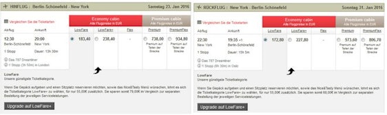 New York – Berlin: hin- und zurück für 346€ p.P. mit Norwegian Airlines