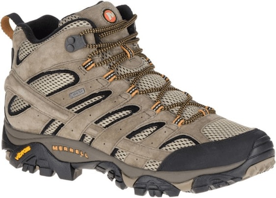 Merrell Moab 2 Mid GTX für 80€ - Goretex Wanderschuh in Größe 40-51