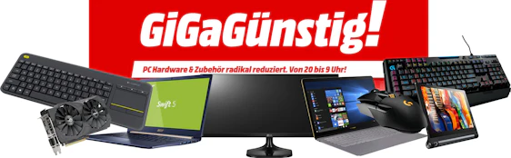 GiGaGünstig bei Media Markt » Die 19 besten Schnäppchen aus dem IT-Sale